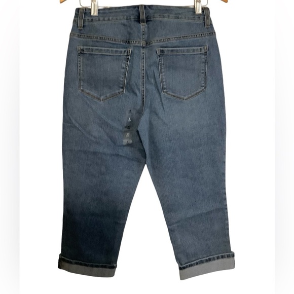 Style & co blue capri jeans‎ size 6 - Picture 6 of 6